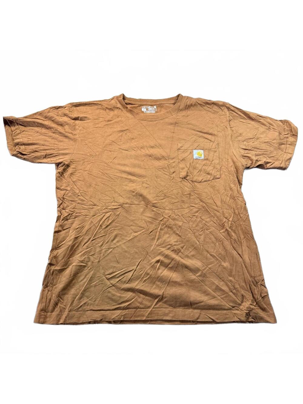 Carhartt Workwear Pocket T-Shirt Mens Medium Loose Fit Carhartt Brown
